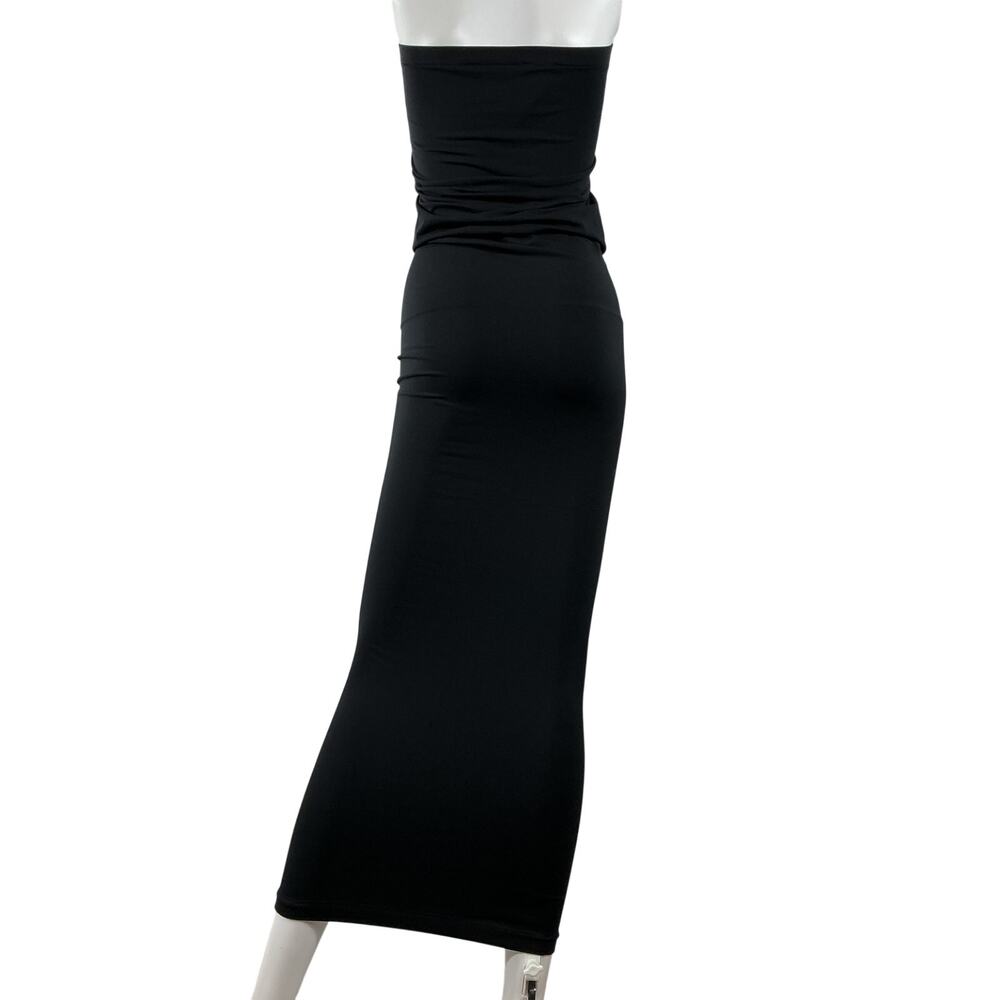 Wolford Black Polyamide Strapless Maxi Dress Size M - Picture 3 of 4